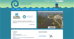 Desktop Screenshot of hiidenvesi.fi